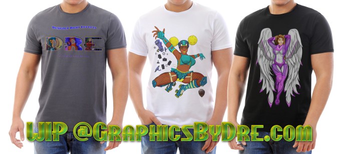 t-shirt on a young man